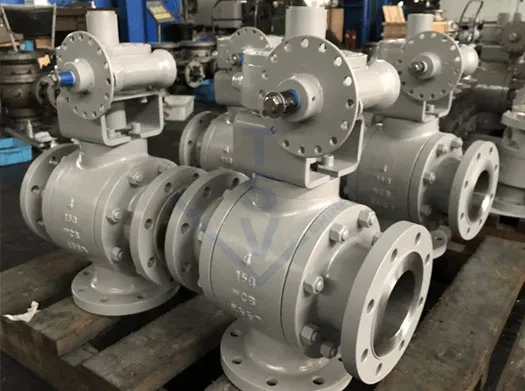 TSV 3-Way Multi-Port Ball Valve Real Factory Assembly