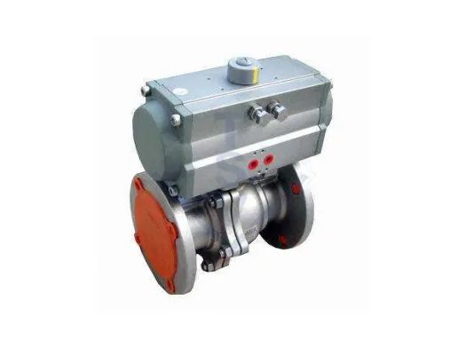 Pneumatic Automated Floating Ball Valve (Hard Metal Seal)