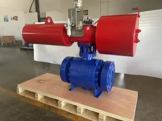 Emergency Rapid Shut-Off (ESD) Heavy Duty Pipeline Ball Valve