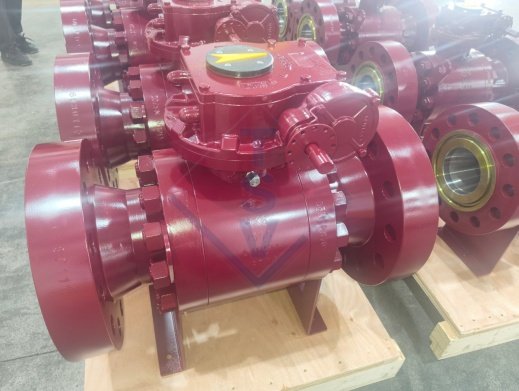 DIB-1 Dual Isolation & Bleed Carbon Steel Trunnion Ball Valve