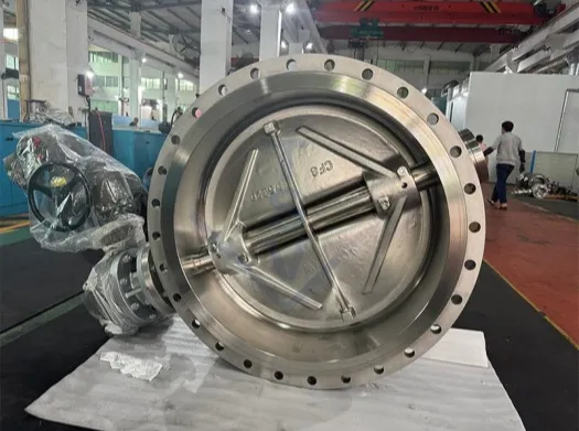 Triple-Offset Flanged Butterfly Valve Final Assembly