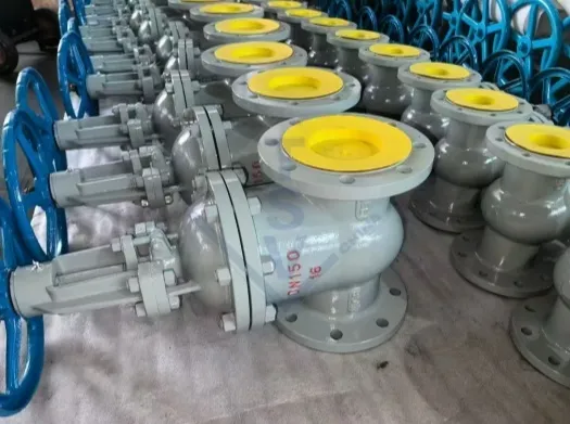 Electric Motor Actuated Cast Steel Gate Valve