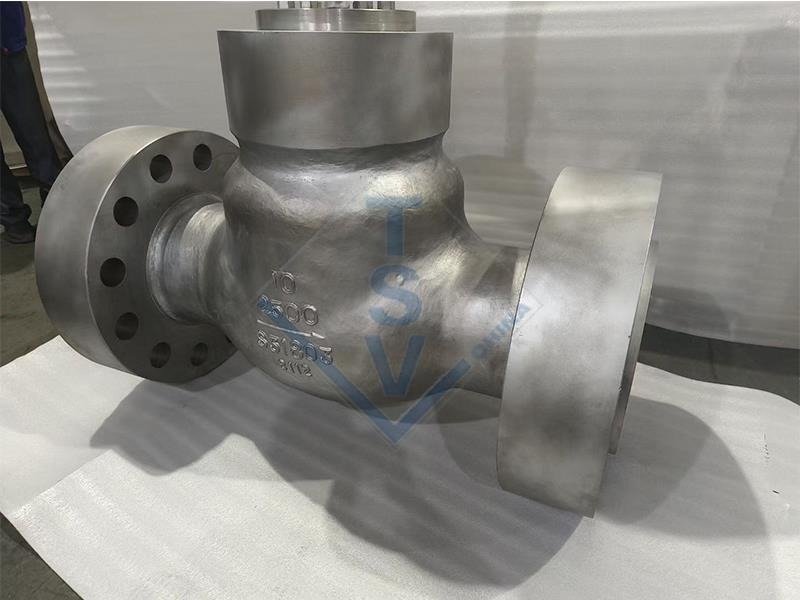 Low Temperature Cryogenic Flanged Swing Check Valve