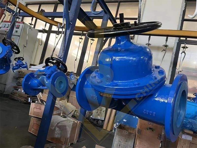 TSV Intelligent Electric Modulating Process Control Valve Real Factory Assembly