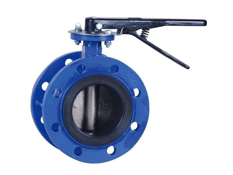 Concentric Wafer Rubber-Lined Resilient Butterfly Valve
