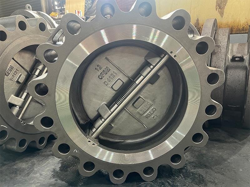 TSV Compact Wafer Check Valve Real Factory Assembly
