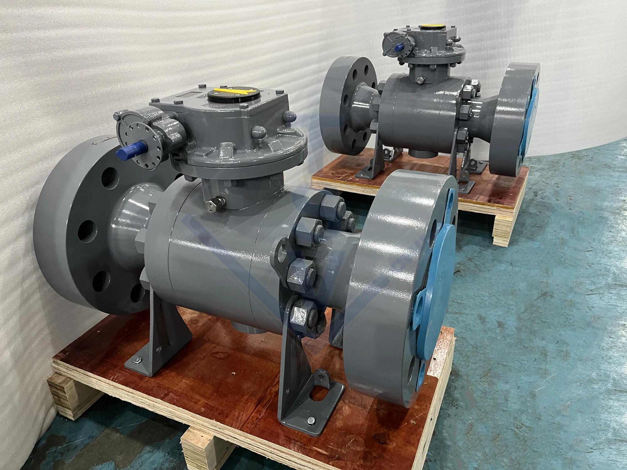 Witnessed high-pressure hydrostatic verification on the TSV test rig