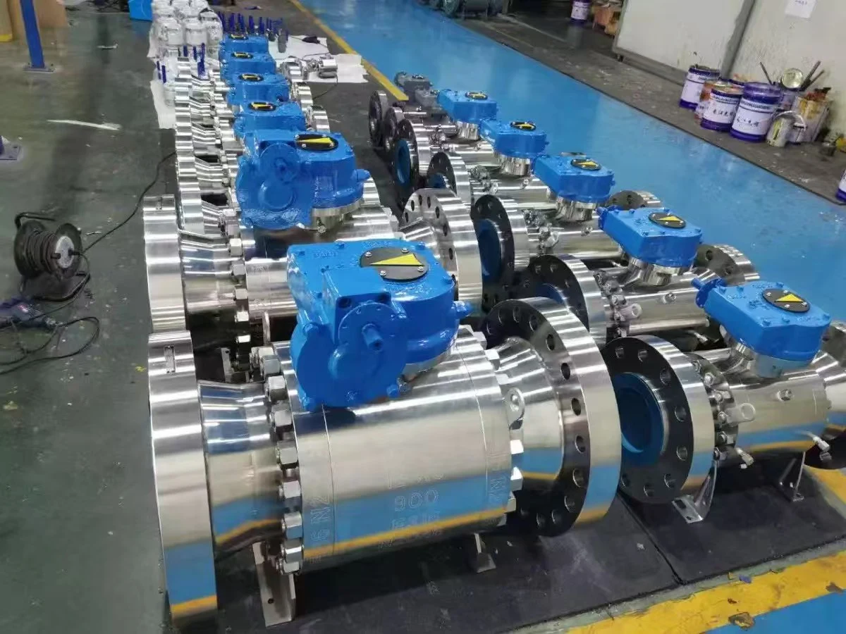 Severe Polymer Slurry Metal Seated Ball Valve