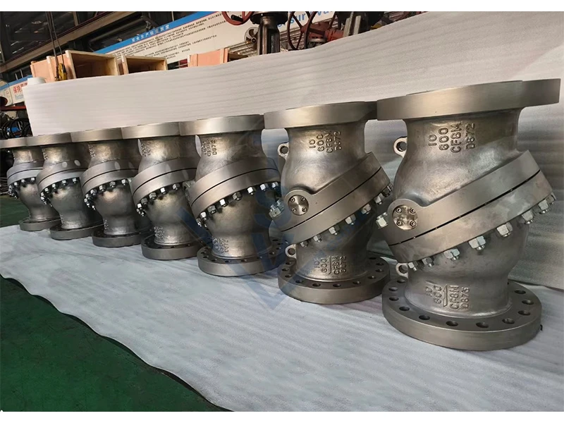 API 6D Full-Bore Piggable Flanged Swing Check Valve
