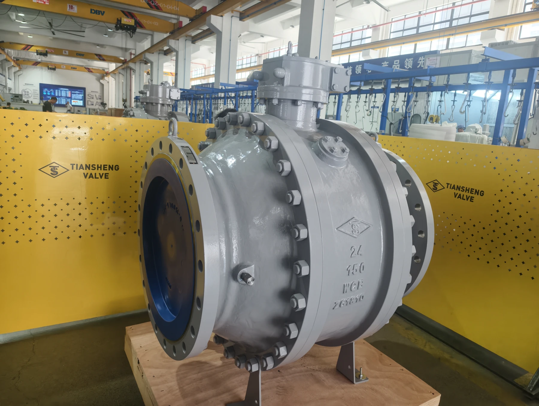 API 6D Trunnion Mounted Ball Valve
