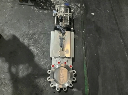 Field-Replaceable Rubber Seat Slurry Knife Gate Valve