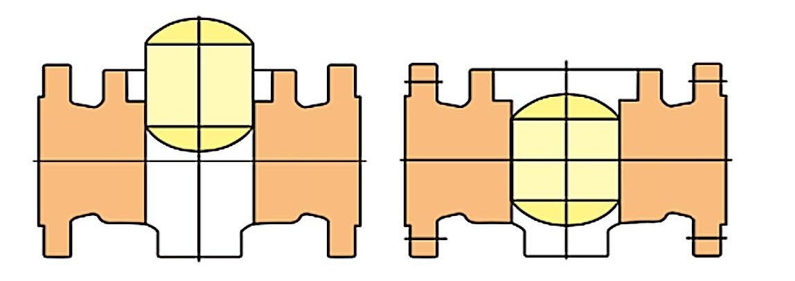 API 594 Type A & Type B Dual-Plate Check Valve Construction CAD