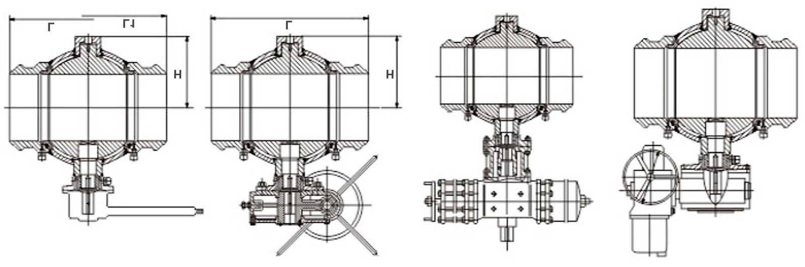 Face-to-Face and End-to-End Dimensions Envelope CAD Reference