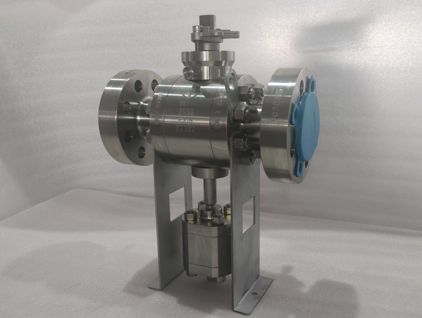 TSV Low Temperature Clean Hydrocarbon DBB Plug Valve in Forged F316