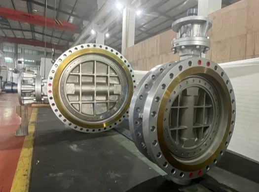 Large-Diameter Heavy Transmission Triple Eccentric Butterfly Valve