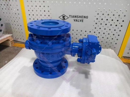 2-Piece Flanged Cast Steel Trunnion Mounted Ball Valve