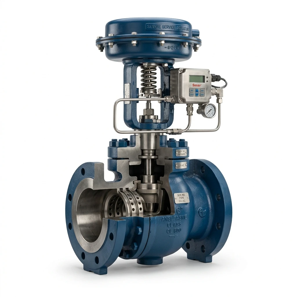 TSV Multi-Stage Drilled Cage Anti-Cavitation Severe Service Control Valve
